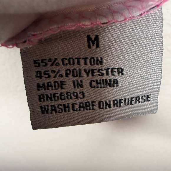 Pink Leopard Print T-Shirt with Heart Design - Picture 3 of 4